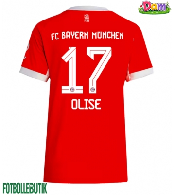 Bayern Munich Michael Olise #17 Hemmatröja Kvinnor 2025-26 Kortärmad